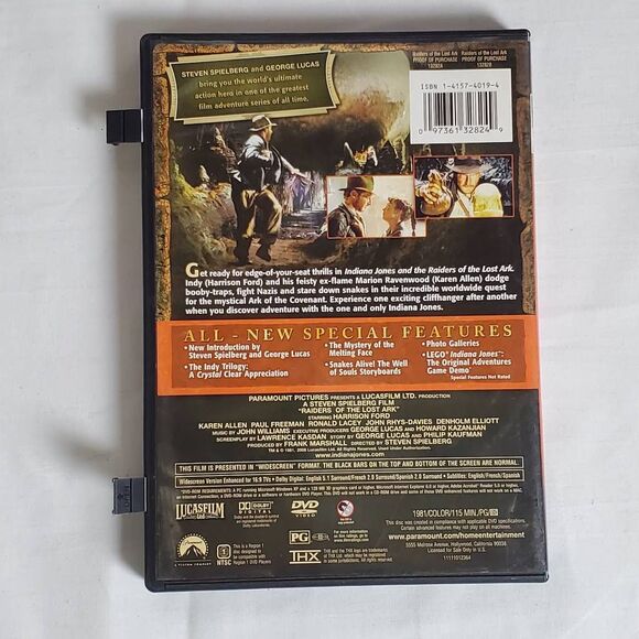 Indiana Jones and the Raiders of the Lost Ark (DVD) - Picture 3 of 3